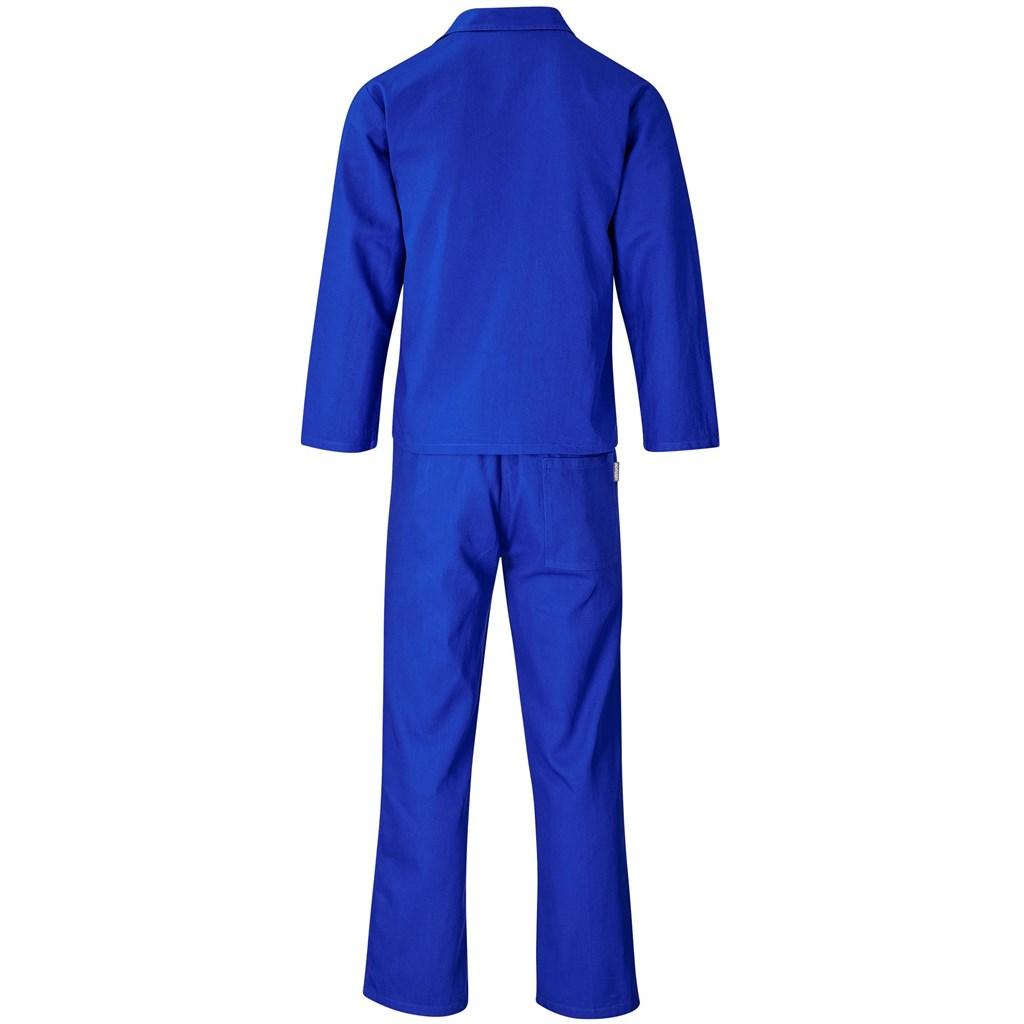 Technician 100% Cotton Conti Suit - Royal Blue — view 3