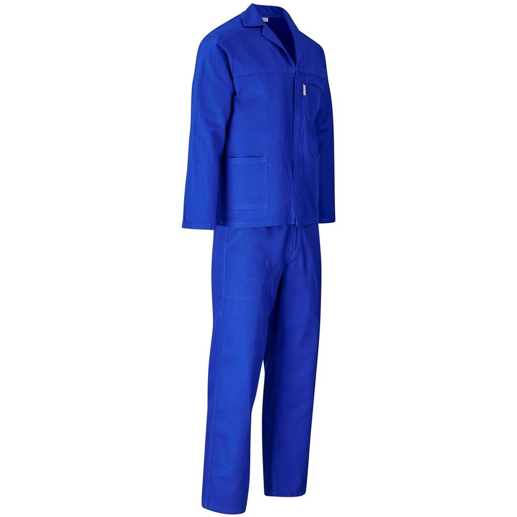 Technician 100% Cotton Conti Suit - Royal Blue — view 2