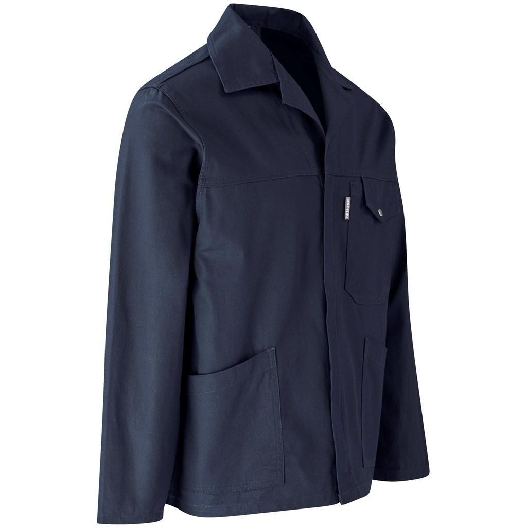 Artisan Premium 100% Cotton Jacket - Navy — view 3