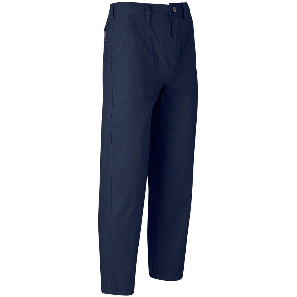 Artisan Premium 100% Cotton Pants - Navy — view 3