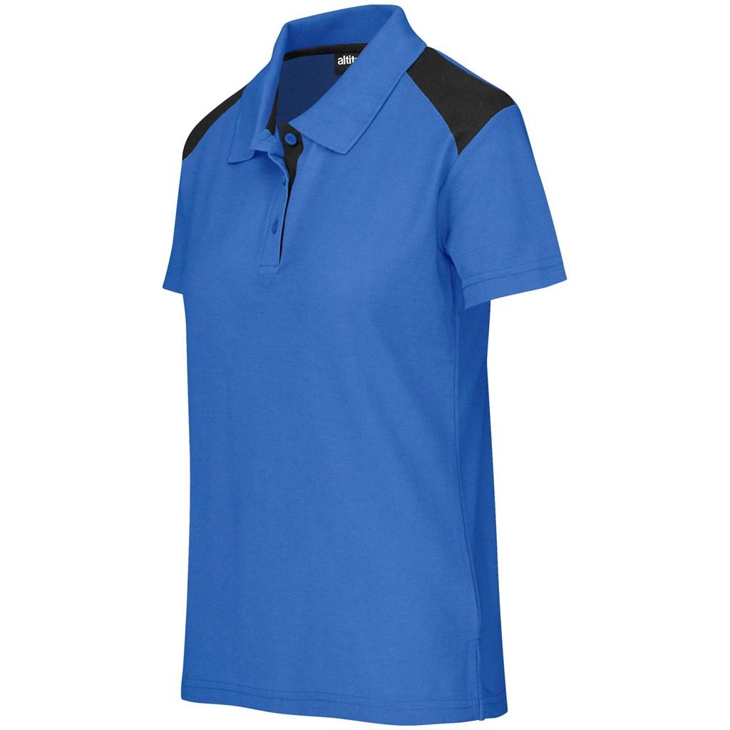 Ladies Apex Golf Shirt - Royal Blue — view 3