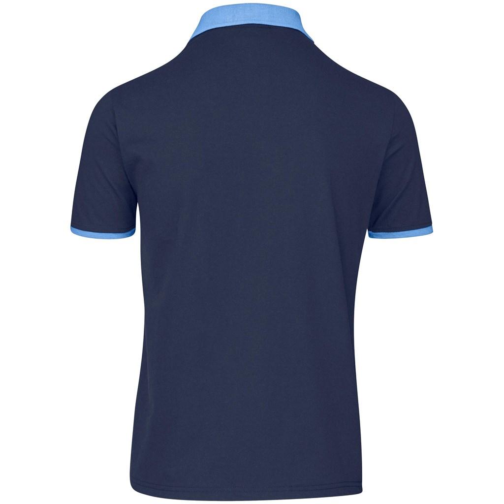 Mens Caliber Golf Shirt - Navy — view 3