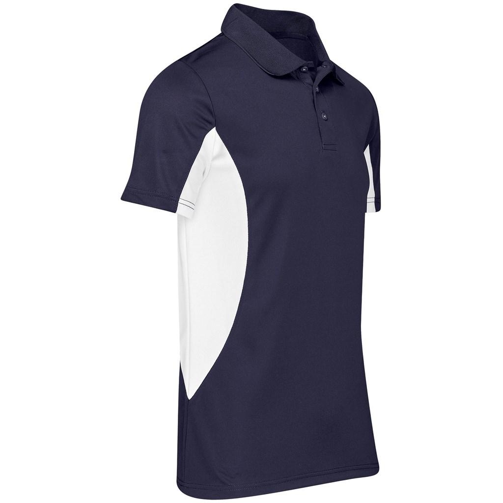 Kids Championship Golf Shirt - Navy — view 2