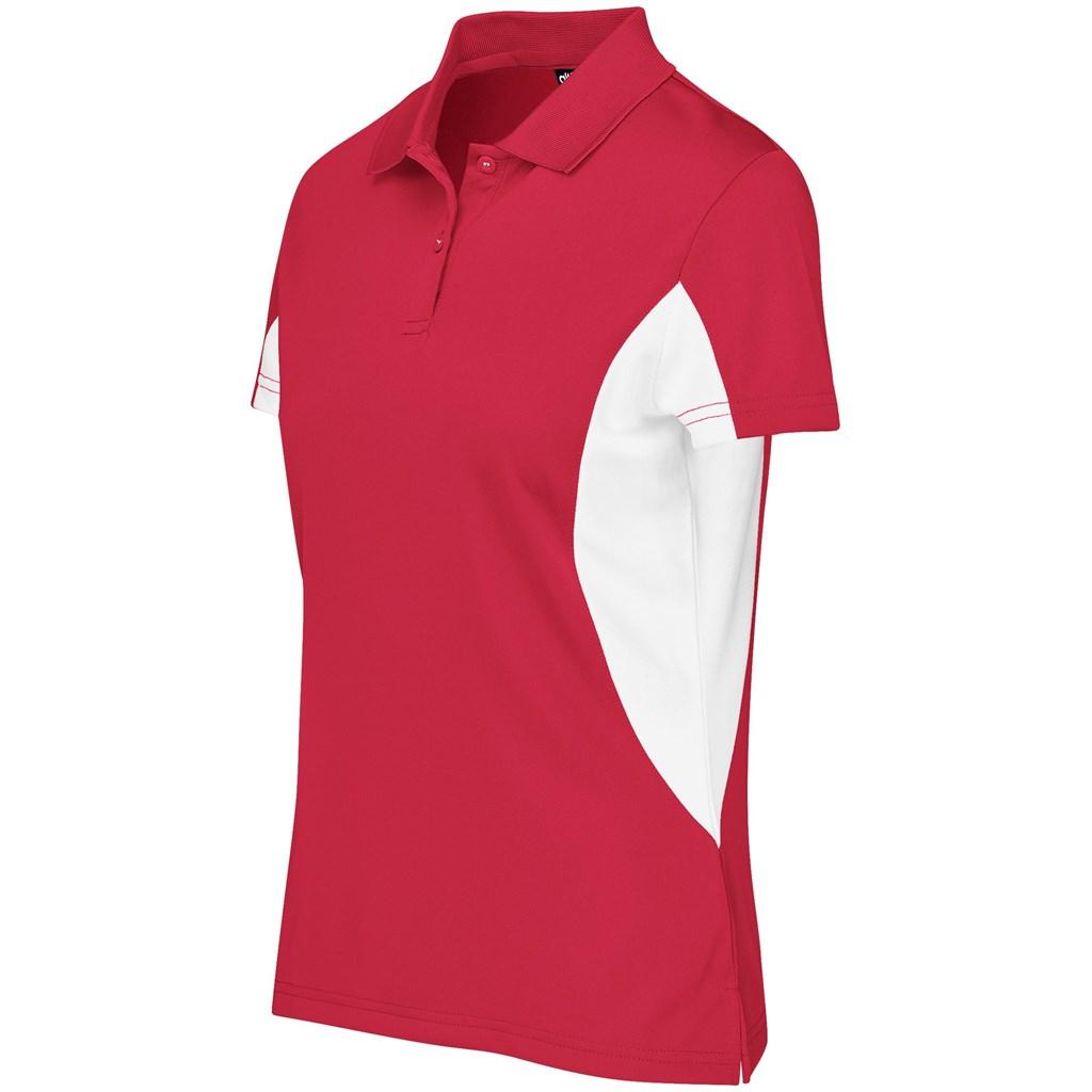 Ladies Championship Golf Shirt - Red — view 3