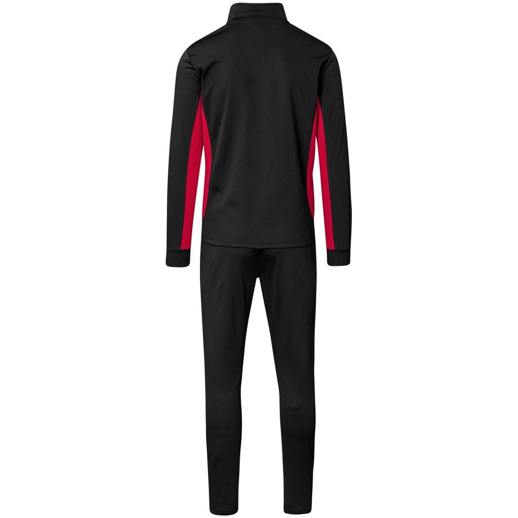 Unisex Championship Tracksuit - Black Red — view 3