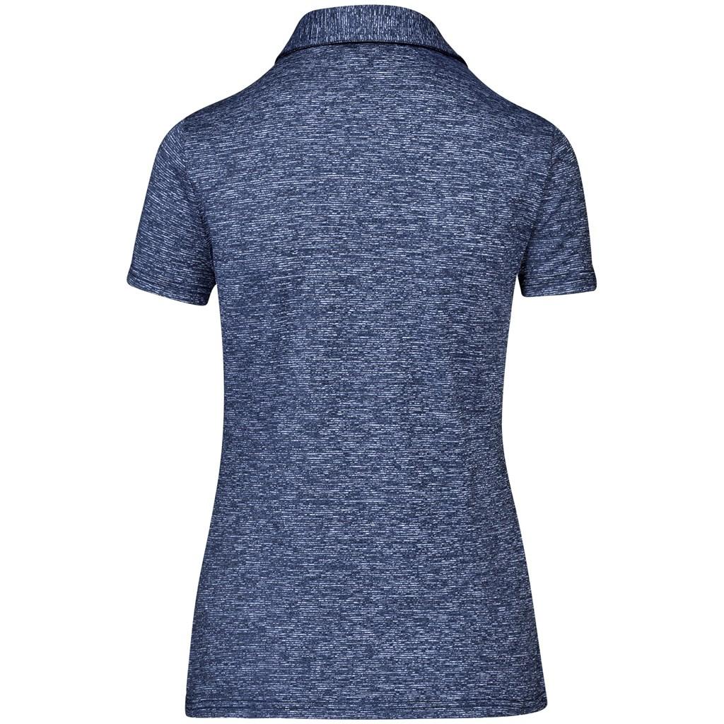 Ladies Echo Golf Shirt - Royal Blue — view 3