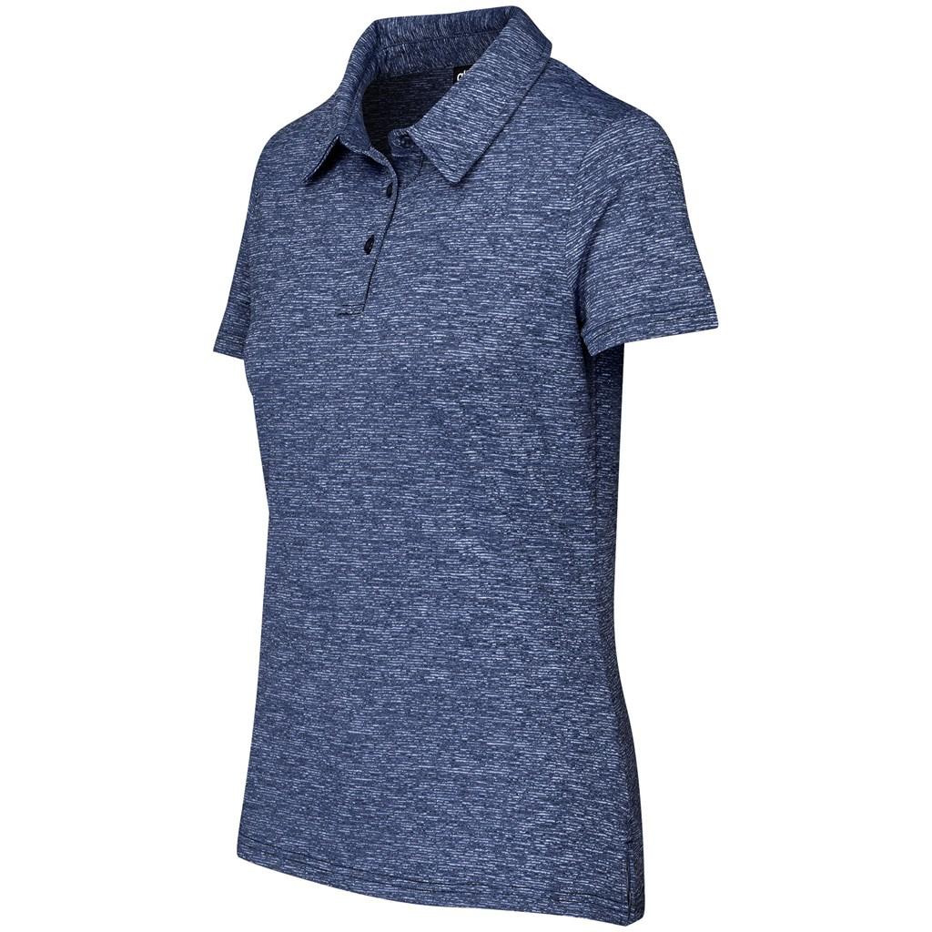 Ladies Echo Golf Shirt - Royal Blue — view 2