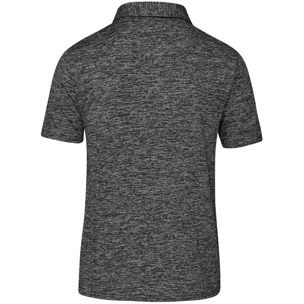 Mens Echo Golf Shirt - Black — view 2
