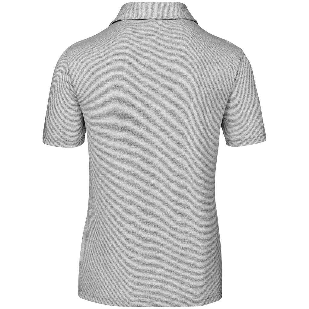 Mens Echo Golf Shirt - Grey — view 2