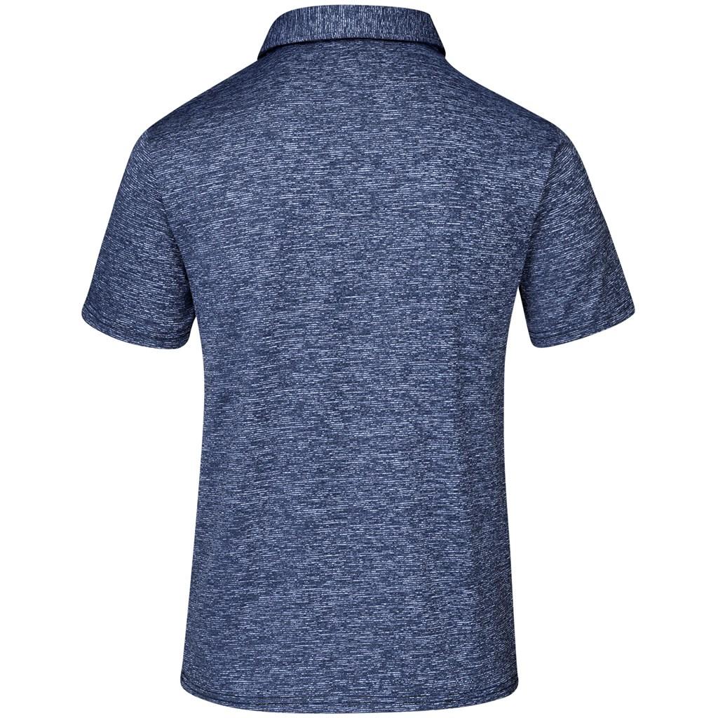 Mens Echo Golf Shirt - Royal Blue — view 2