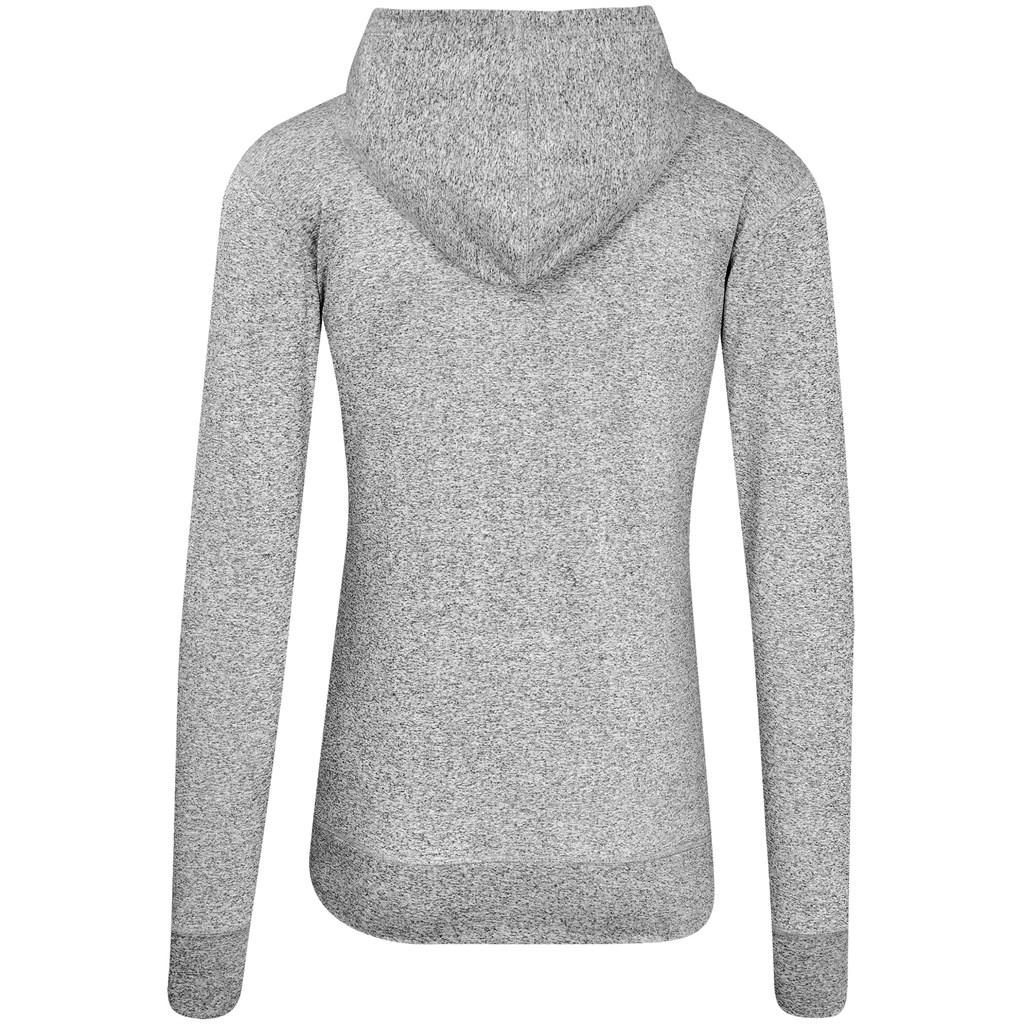 Mens Fitness Lightweight Hooded Sweater - Grey — view 2
