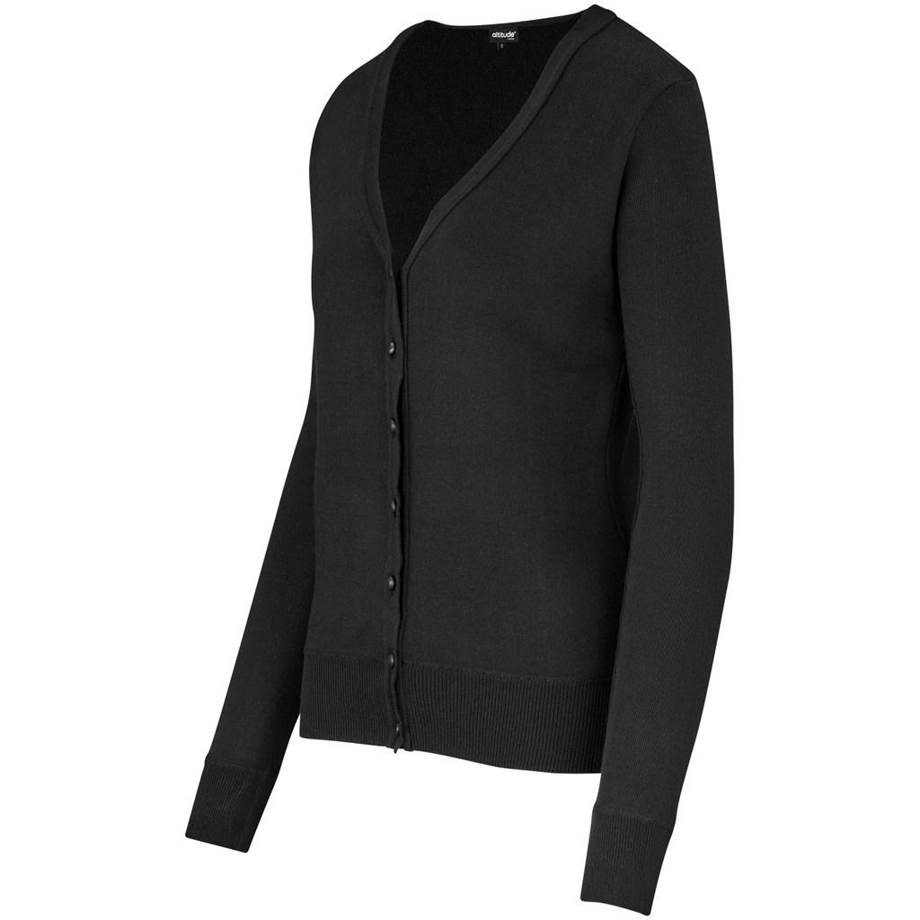 Ladies Waverley Cardigan - Black — view 3