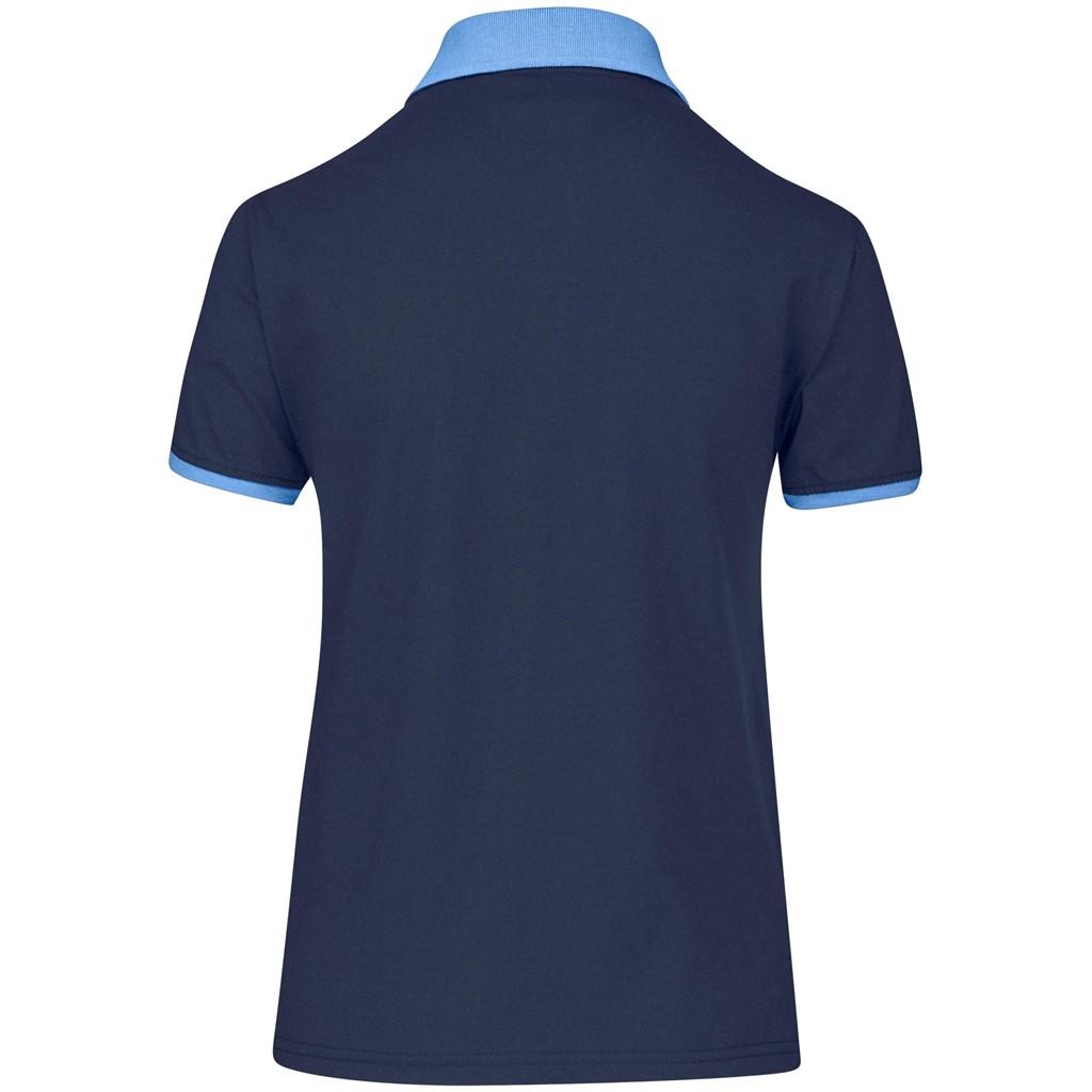 Ladies Caliber Golf Shirt - Navy — view 3
