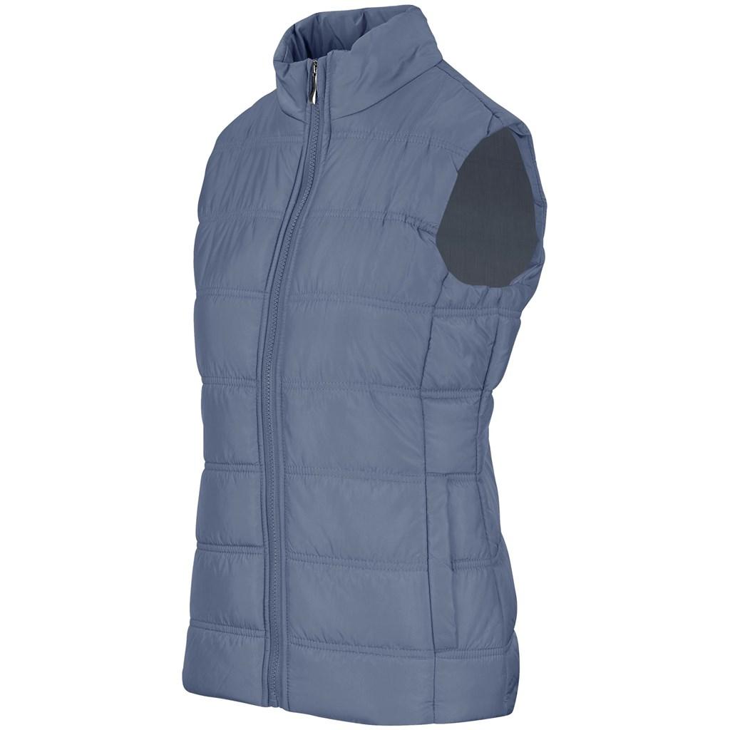 Ladies Lando Bodywarmer - Grey — view 4