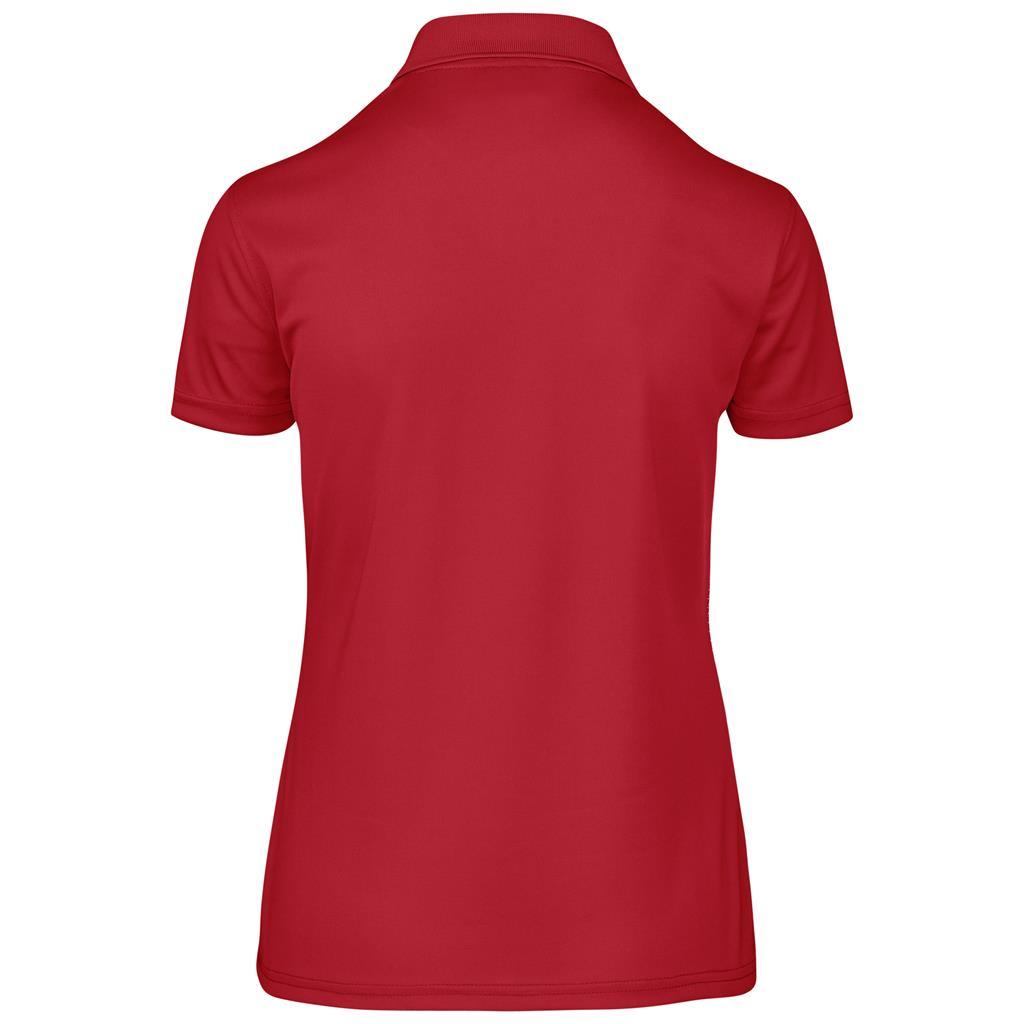 Ladies Maestro Golf Shirt - Red — view 2