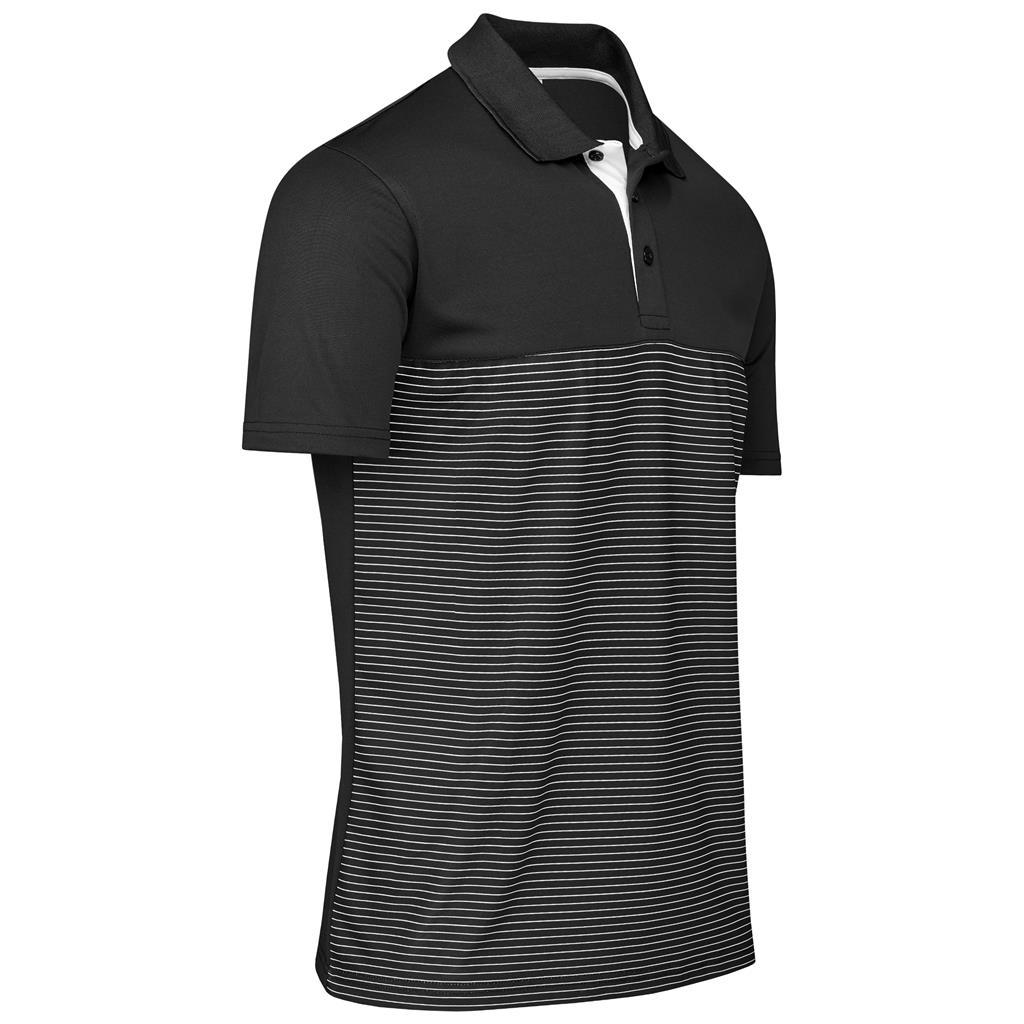 Mens Maestro Golf Shirt - Black — view 2