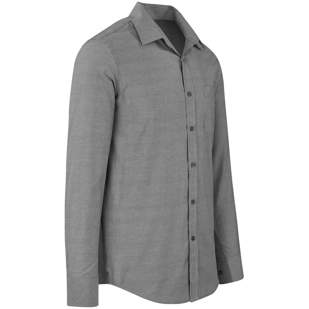 Mens Long Sleeve Northampton Shirt - Black — view 4