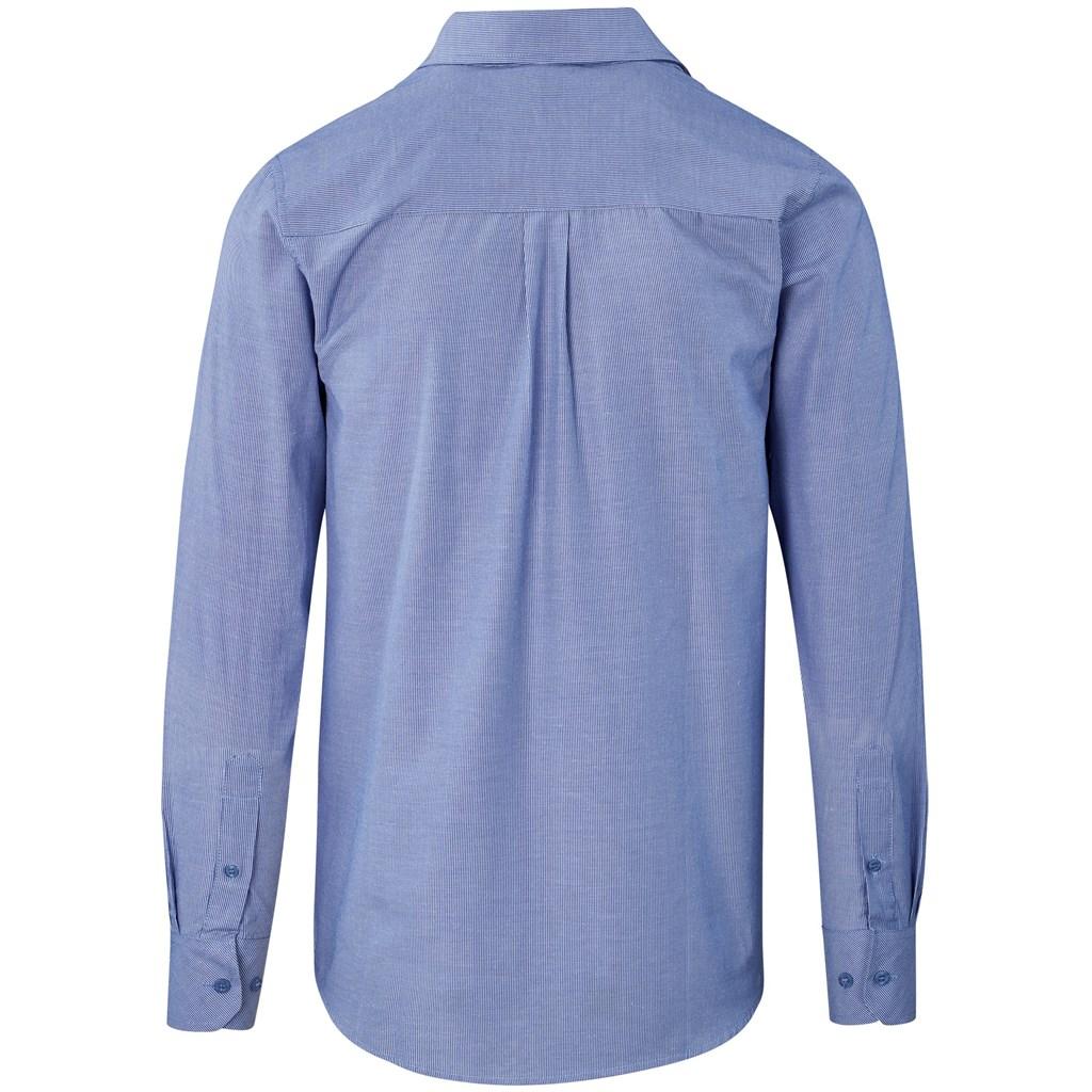 Mens Long Sleeve Northampton Shirt - Royal Blue — view 2