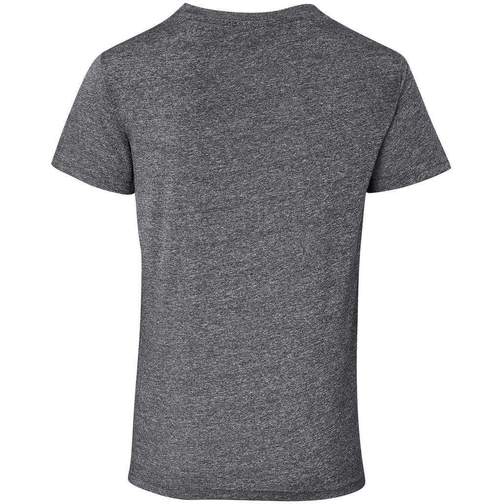 Mens Oregon Melange T-Shirt - Charcoal — view 2