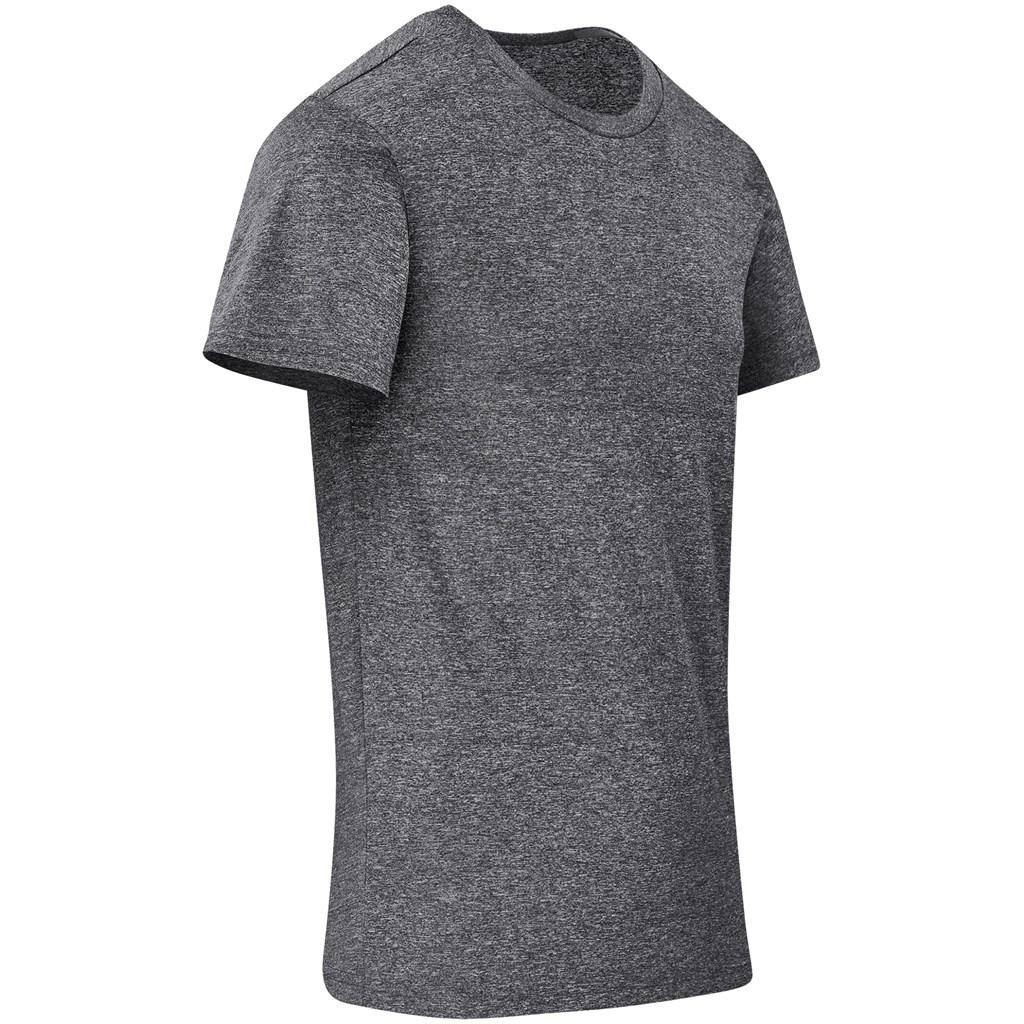 Mens Oregon Melange T-Shirt - Charcoal — view 4