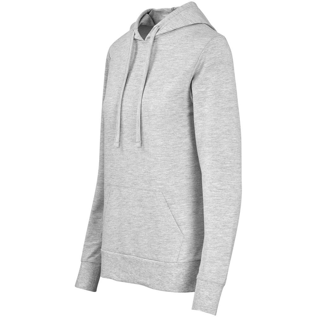 Ladies Physical Hooded Sweater - Grey — view 2