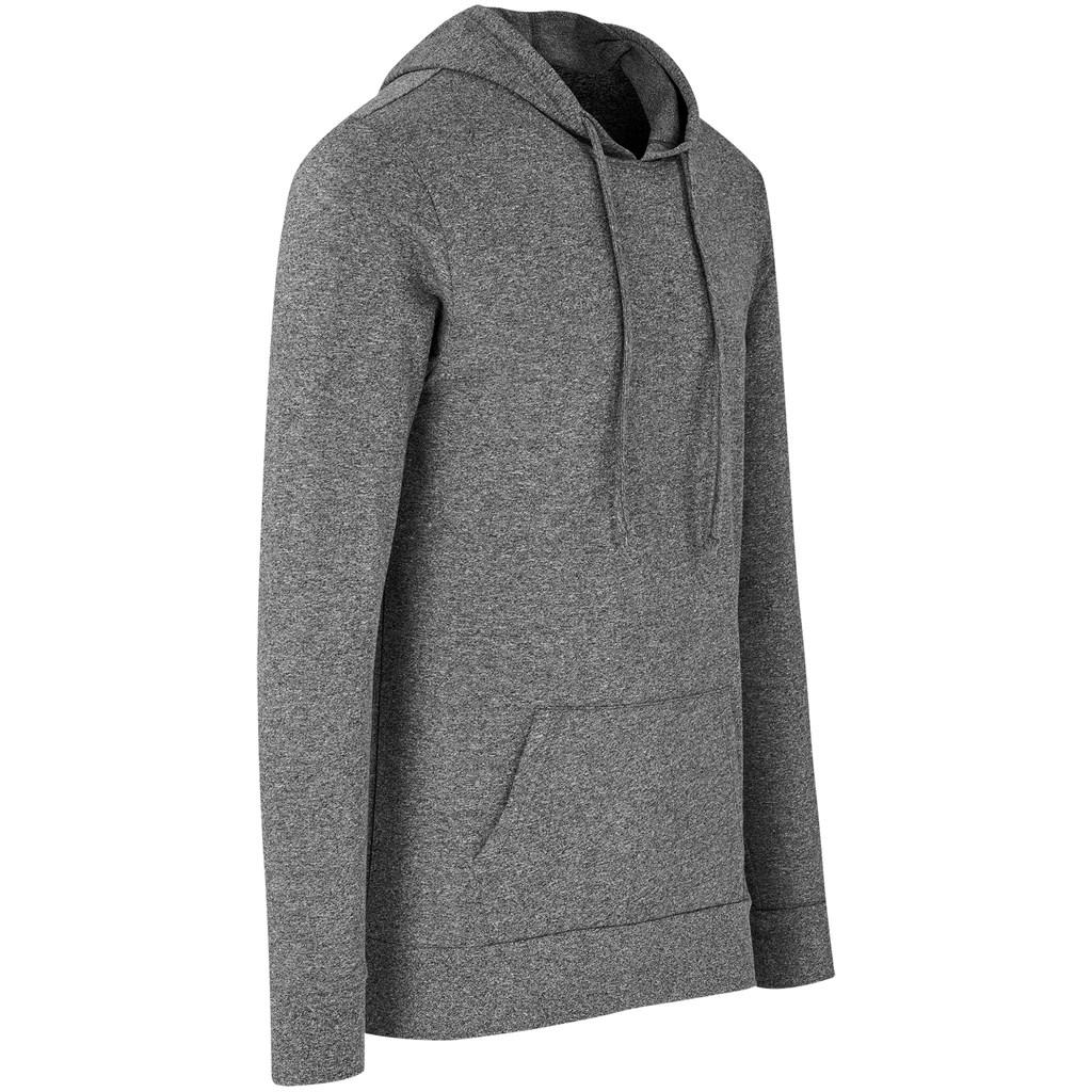 Mens Physical Hooded Sweater - Charcoal — view 3