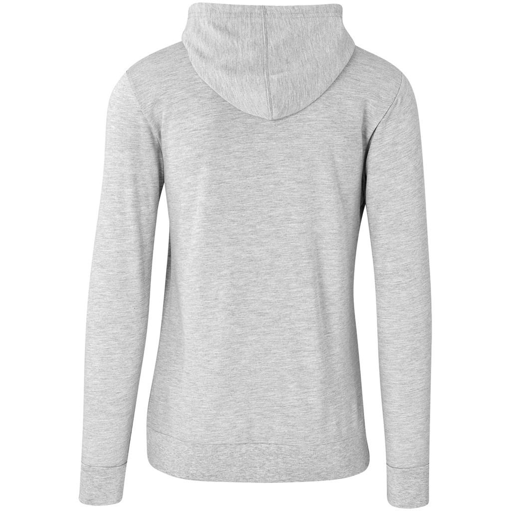 Mens Physical Hooded Sweater - Grey — view 3