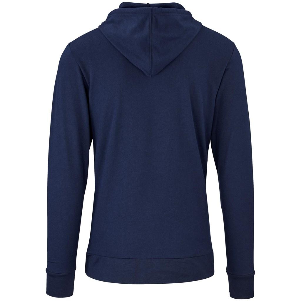 Mens Physical Hooded Sweater - Navy — view 2