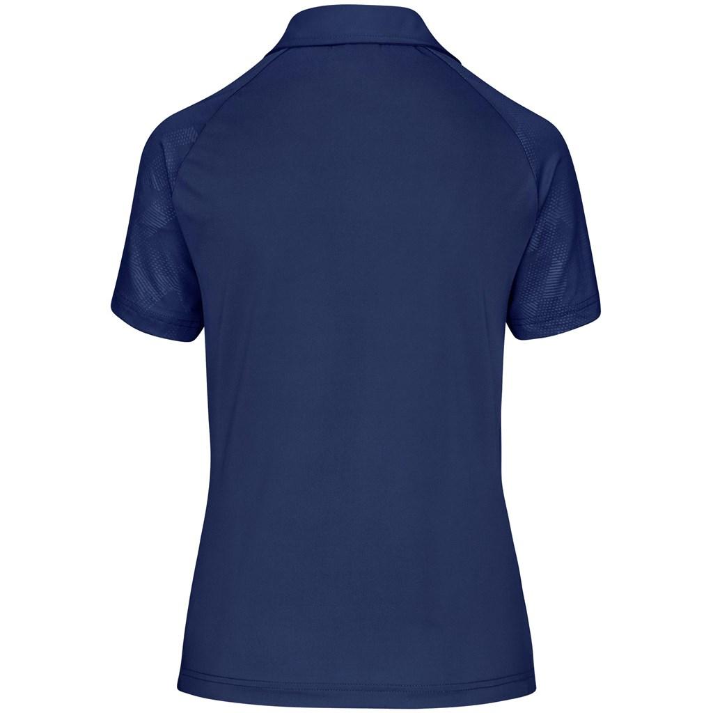 Ladies Santorini Golf Shirt - Navy — view 2