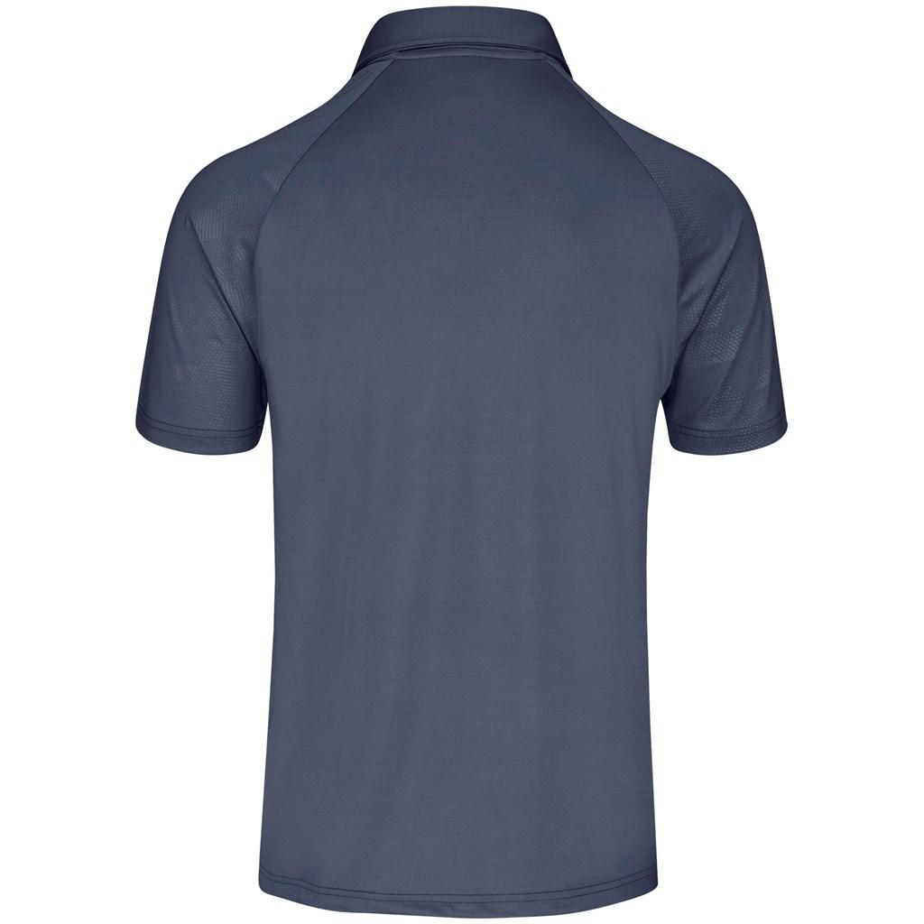 Mens Santorini Golf Shirt - Grey — view 3