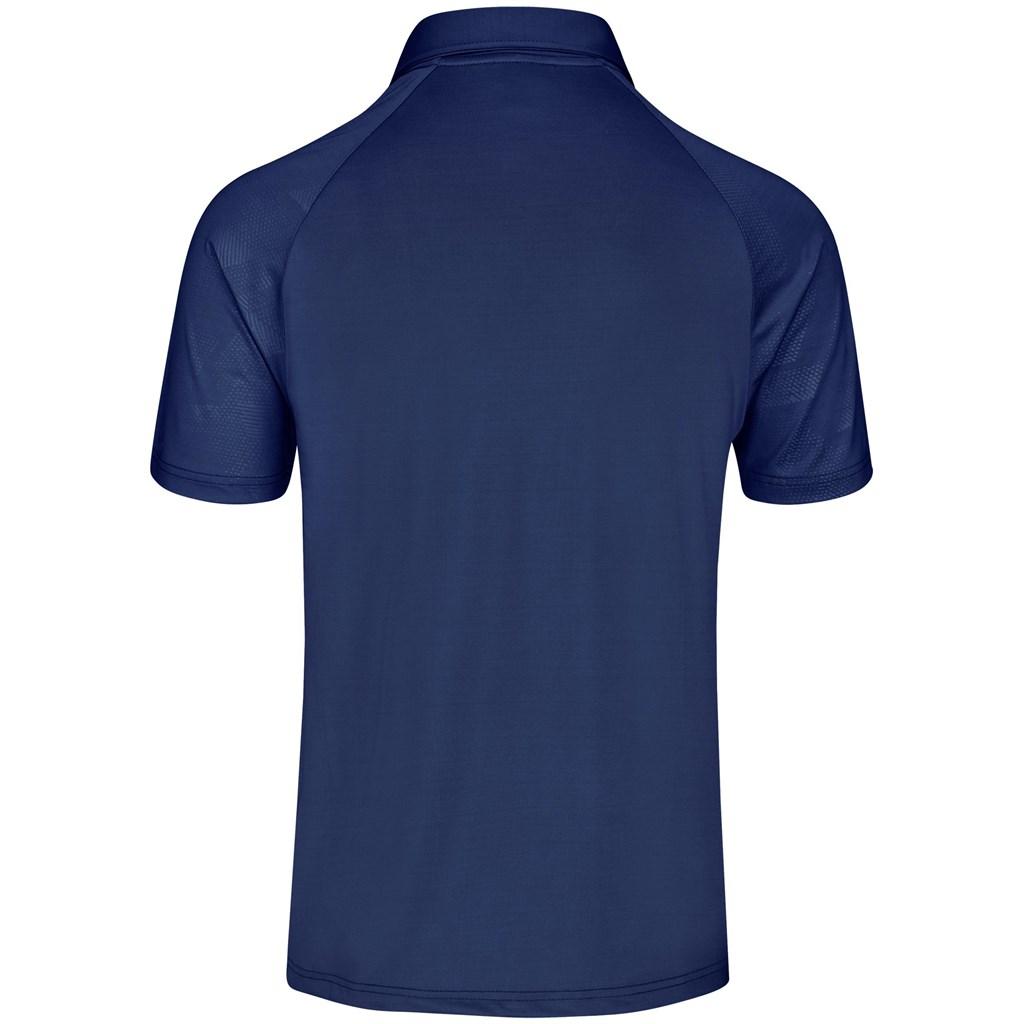 Mens Santorini Golf Shirt - Navy — view 2