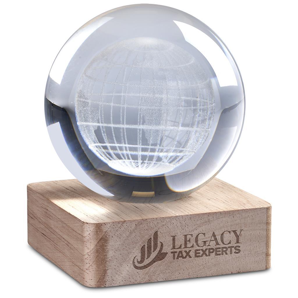 Altitude Blaze Light-Up Globe Award — view 10
