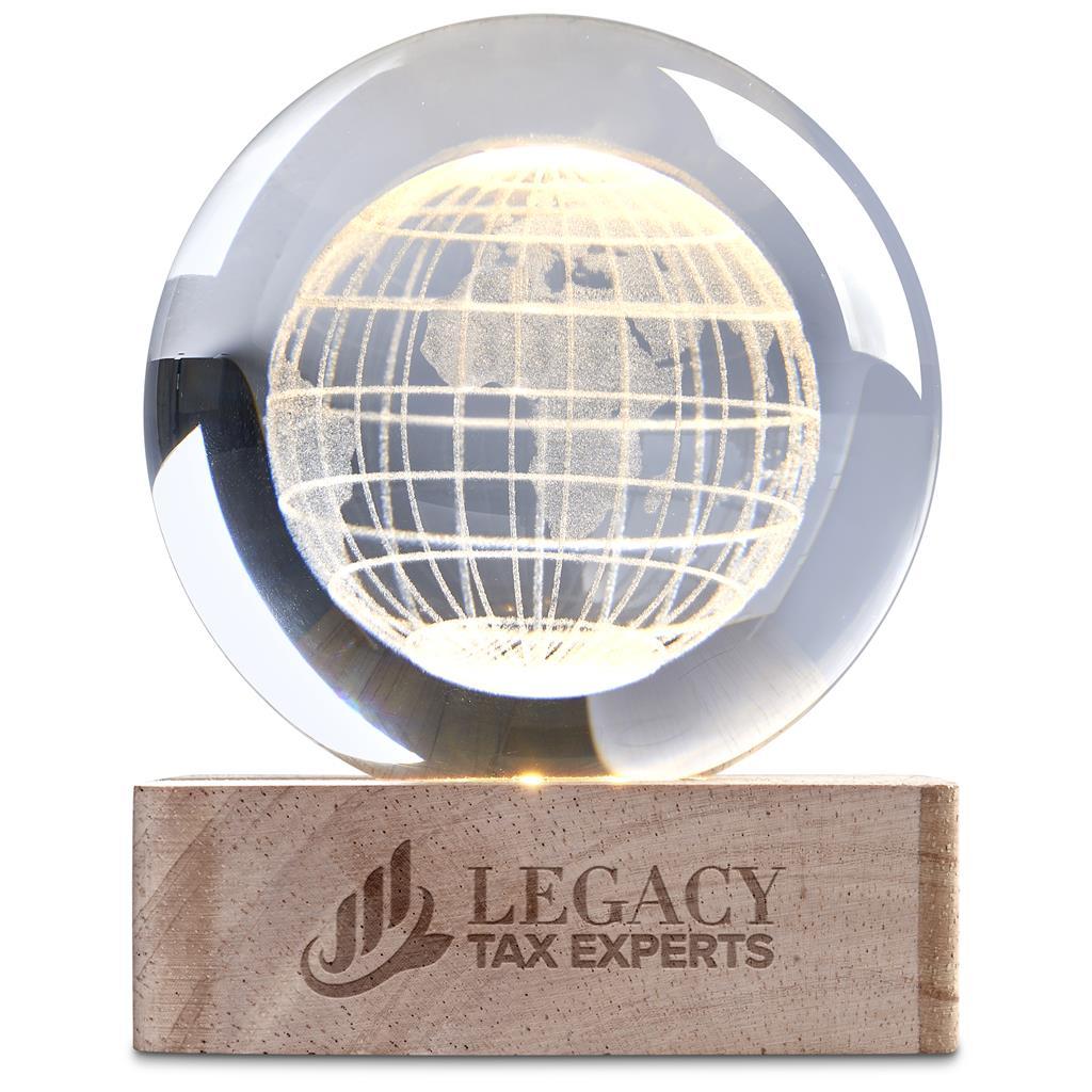Altitude Blaze Light-Up Globe Award — view 12