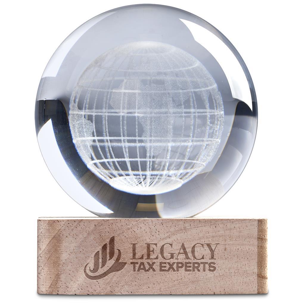 Altitude Blaze Light-Up Globe Award — view 9
