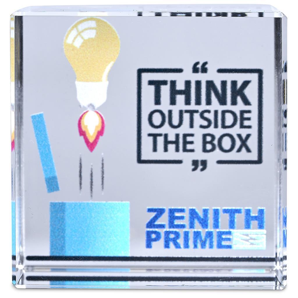 Altitude Crystal Cube Mini Award — view 7