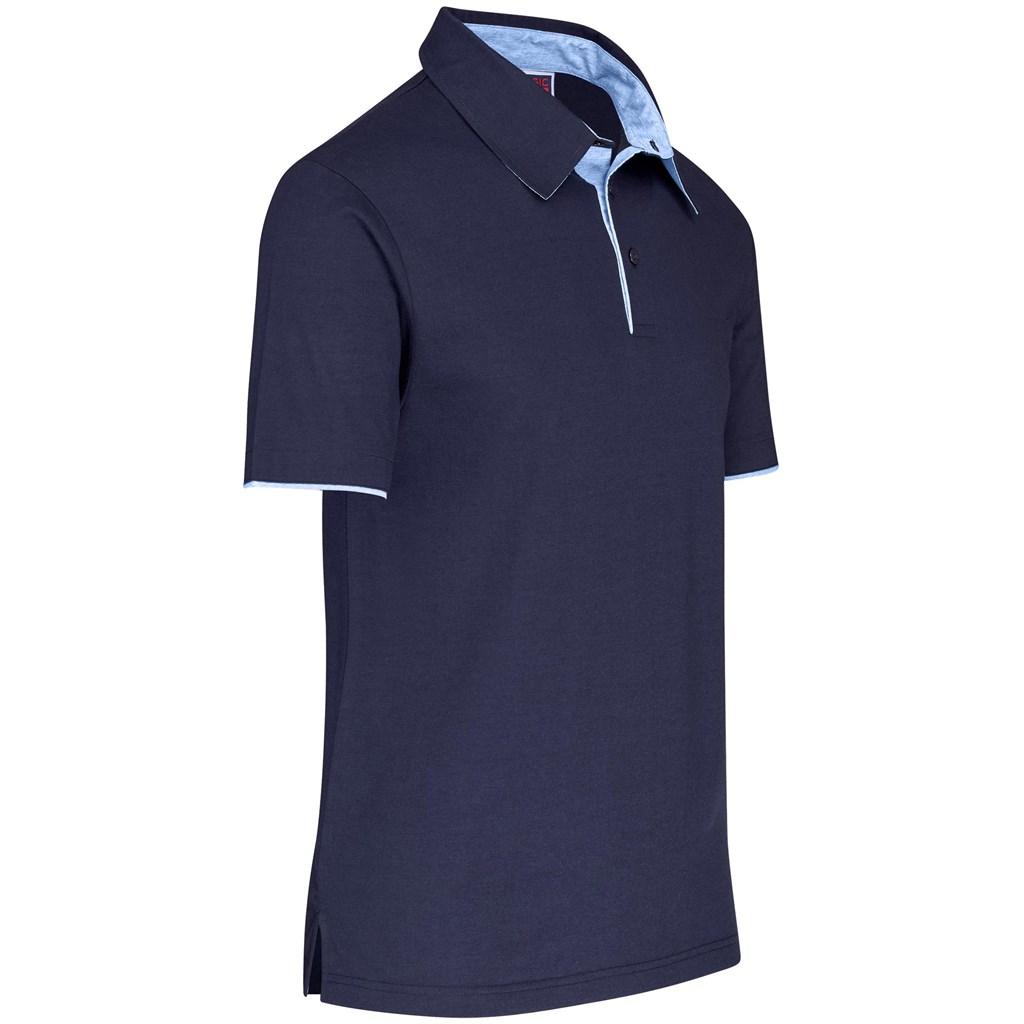 Mens Delta Golf Shirt - Navy — view 2