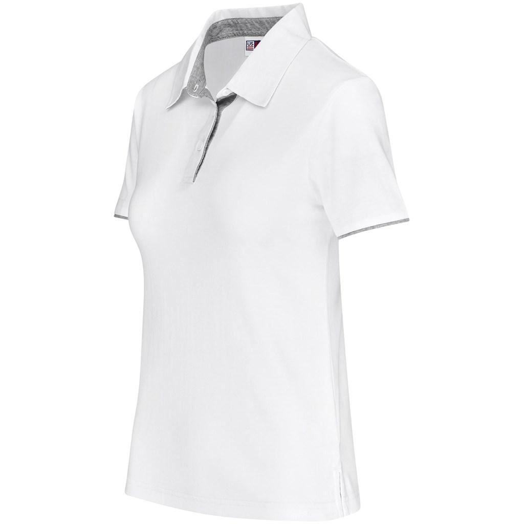Ladies Delta Golf Shirt - White — view 2
