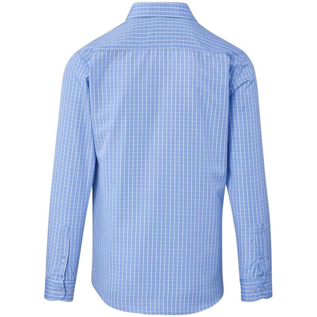 Men Long Sleeve Aston Shirt - Light Blue — view 2