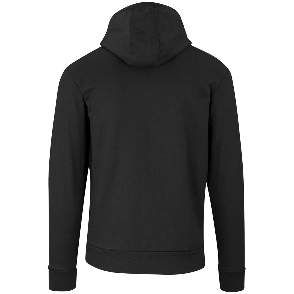 Mens Bravo Hooded Sweater - Black — view 3