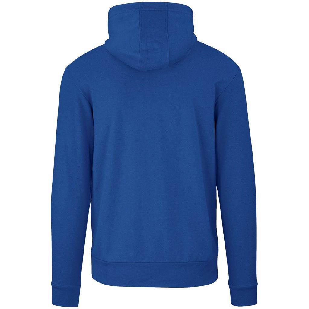 Mens Bravo Hooded Sweater - Blue — view 2