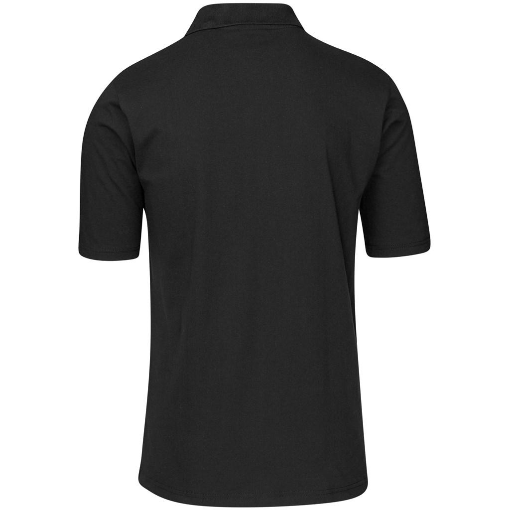 Mens Cardinal Golf Shirt - Black — view 3