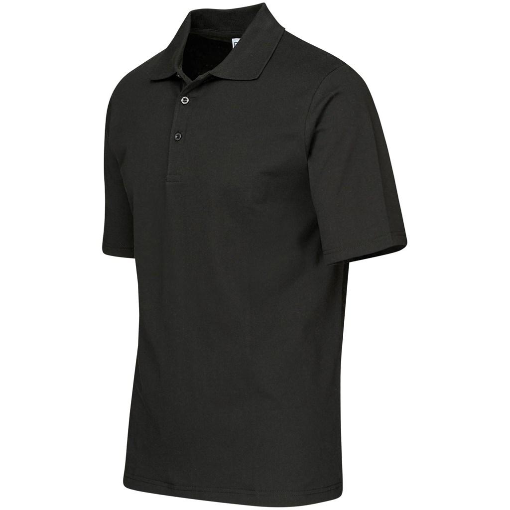 Mens Cardinal Golf Shirt - Black — view 2