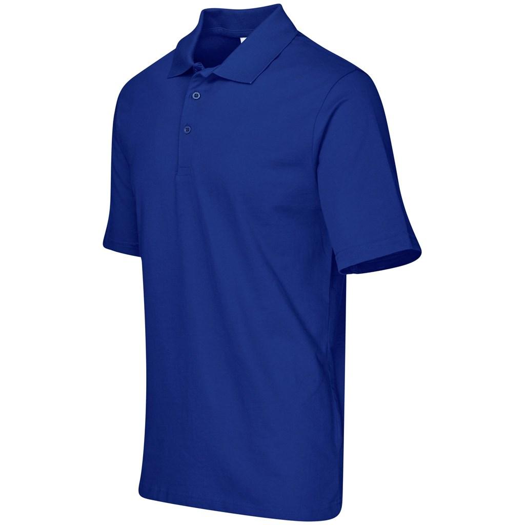 Mens Cardinal Golf Shirt - Royal Blue — view 3