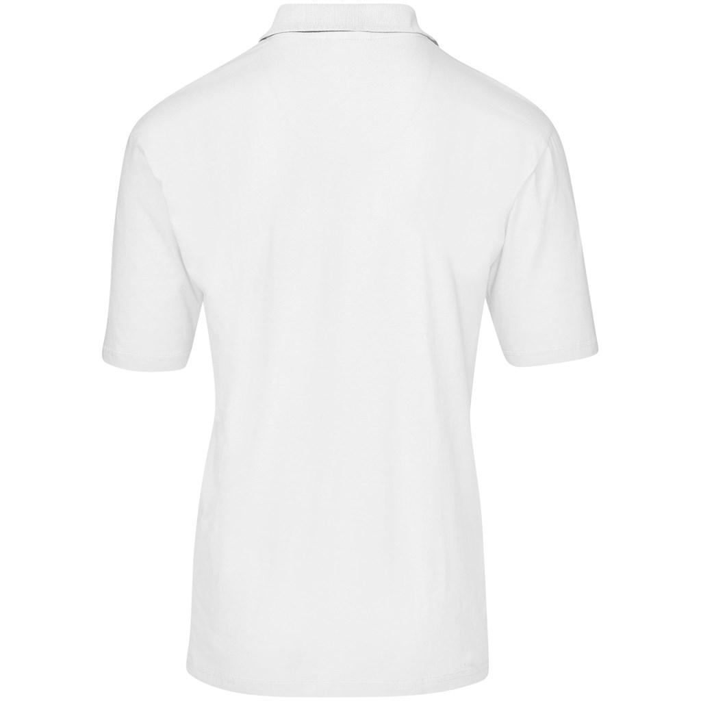 Mens Cardinal Golf Shirt - White — view 3