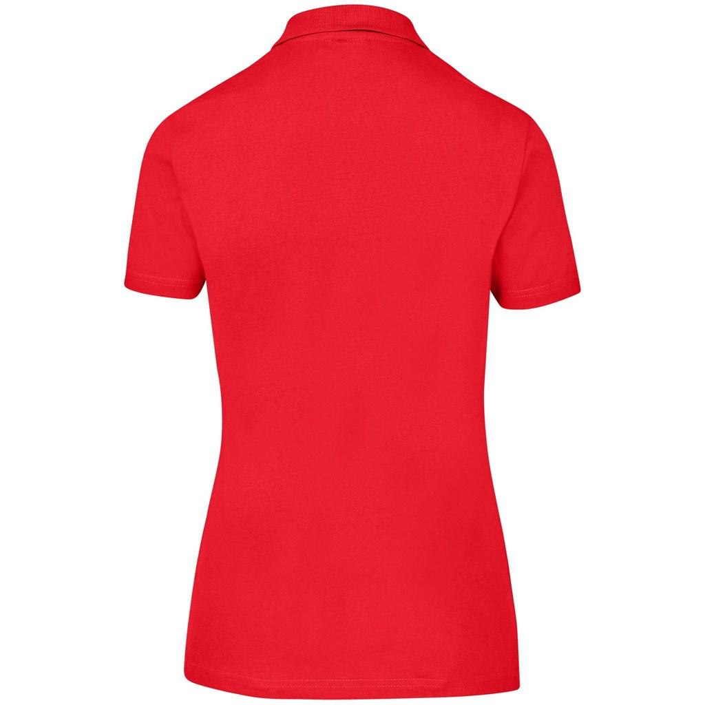 Ladies Cardinal Golf Shirt - Red — view 2