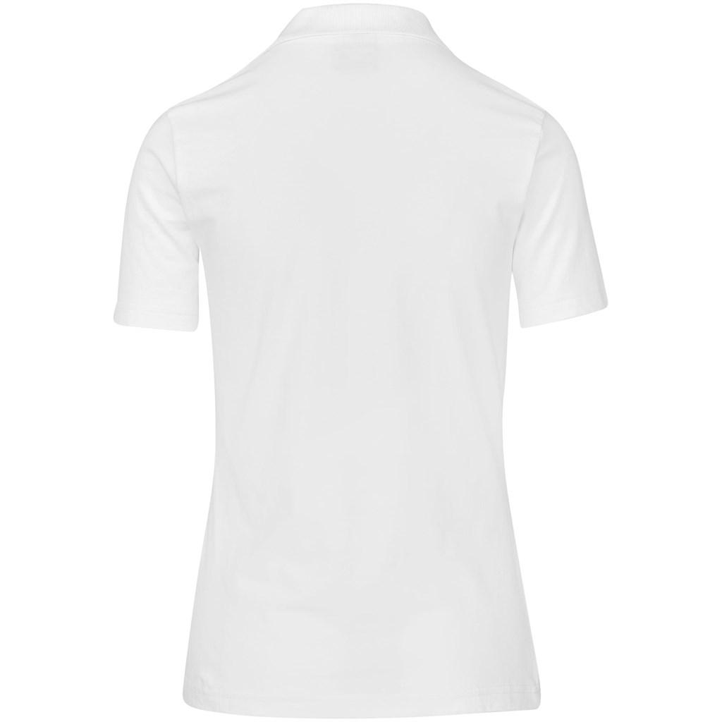 Ladies Cardinal Golf Shirt - White — view 2