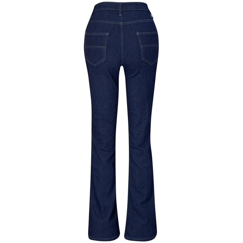 Ladies Bootleg Sierra Jeans - Navy — view 3