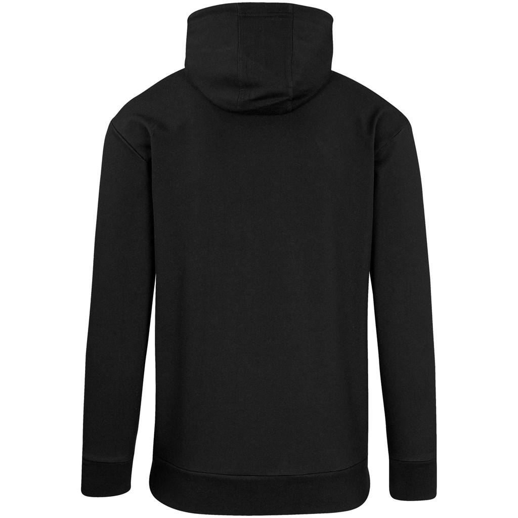 Mens Omega Hooded Sweater - Black — view 3