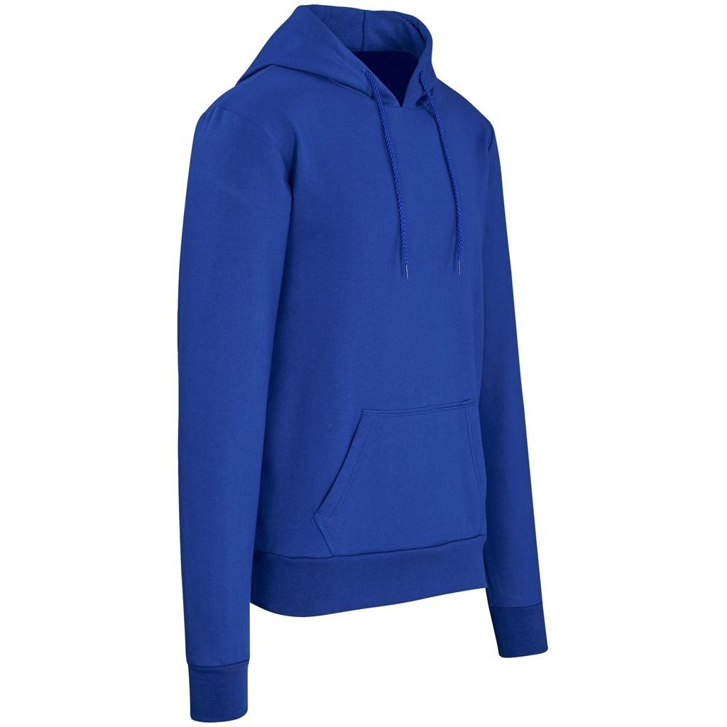 Mens Omega Hooded Sweater - Blue — view 3