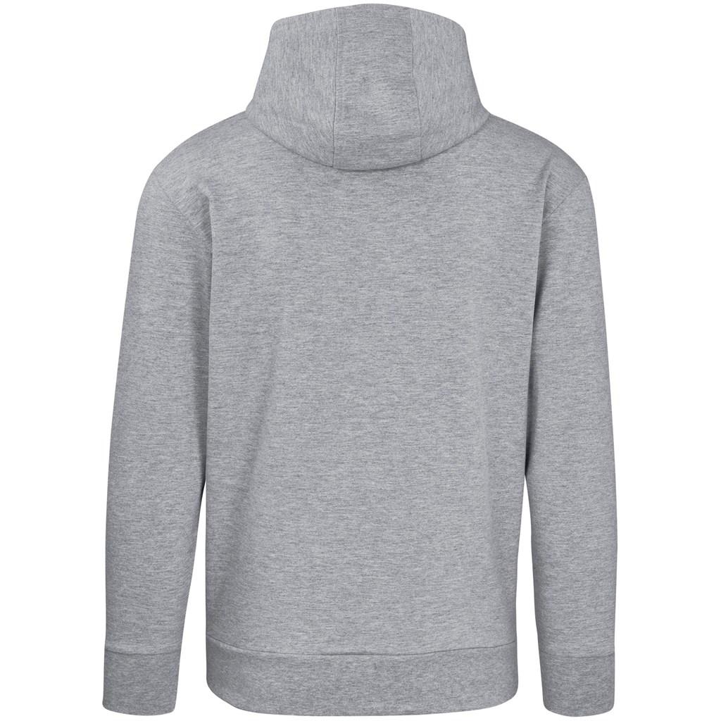 Mens Omega Hooded Sweater - Grey — view 2